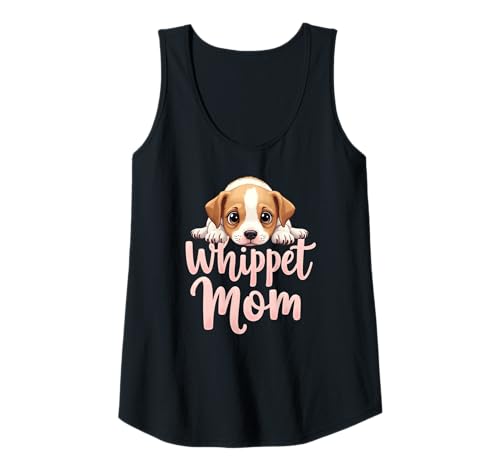 Damen Whippet Mama Hund Whippet Mama Süßer Welpe Tank Top Damen Whippet Mama Hund Whippet Mama Süßer Welpe Tank Top von Whippet Fun Designs
