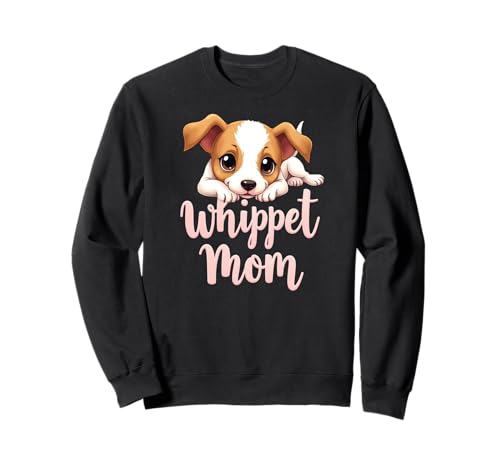 Whippet Mama Hund Whippet Mama Süßer Welpe Sweatshirt Whippet Mama Hund Whippet Mama Süßer Welpe Sweatshirt von Whippet Fun Designs