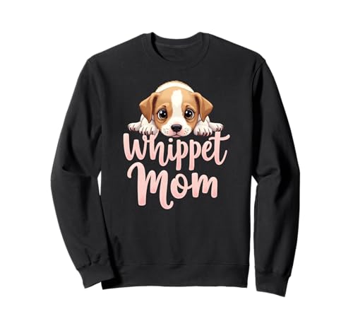 Whippet Mama Hund Whippet Mama Süßer Welpe Sweatshirt Whippet Mama Hund Whippet Mama Süßer Welpe Sweatshirt von Whippet Fun Designs