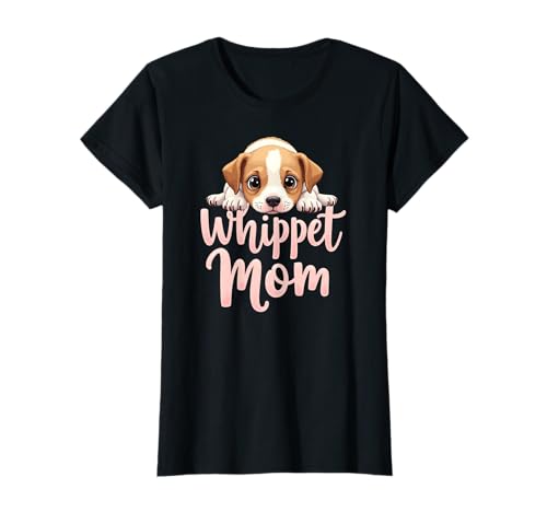 Whippet Mama Hund Whippet Mama Süßer Welpe T-Shirt Whippet Mama Hund Whippet Mama Süßer Welpe T-Shirt von Whippet Fun Designs