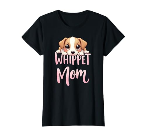 Whippet Mama Hund Whippet Mama Süßer Welpe T-Shirt Whippet Mama Hund Whippet Mama Süßer Welpe T-Shirt von Whippet Fun Designs