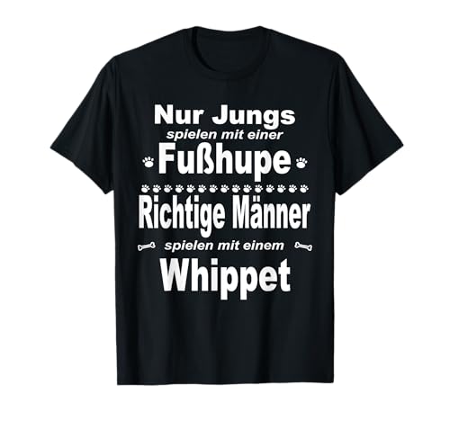Whippet - Fußhupe Männer - Whippet T-Shirt Whippet - Fußhupe Männer - Whippet T-Shirt von Whippet Shirt - Design - Whippet TShirt