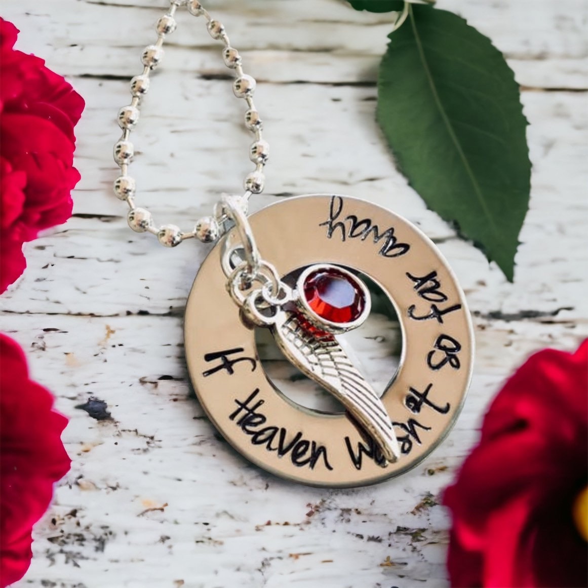 Trauerschmuck, Verlust Eines Geliebten Menschen von WhirlyBirdDesigns