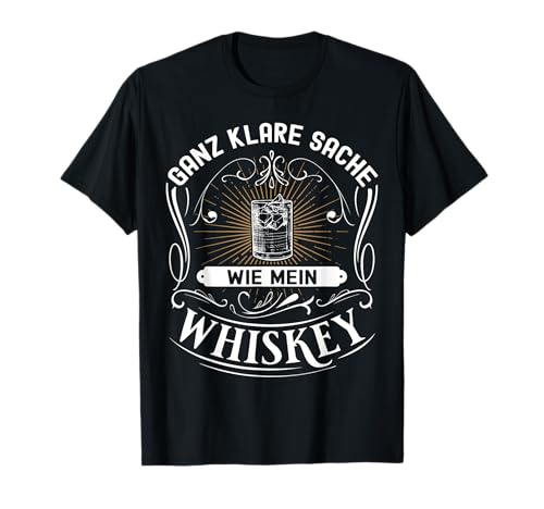 Whiskey Herren Spruch Saufen Trinken Kneipe Alkohol Whisky T-Shirt Whiskey Herren Spruch Saufen Trinken Kneipe Alkohol Whisky T-Shirt von Whiskey Geschenk Herren Whisky Scotch Alkohol Bier