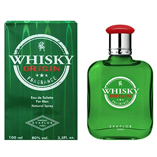 WHISKY ORIGIN • Eau de Toilette (EDT) für Männer 100 ml • Die beste Geschenkidee für Ihn • EVAFLORPARIS von WHISKY