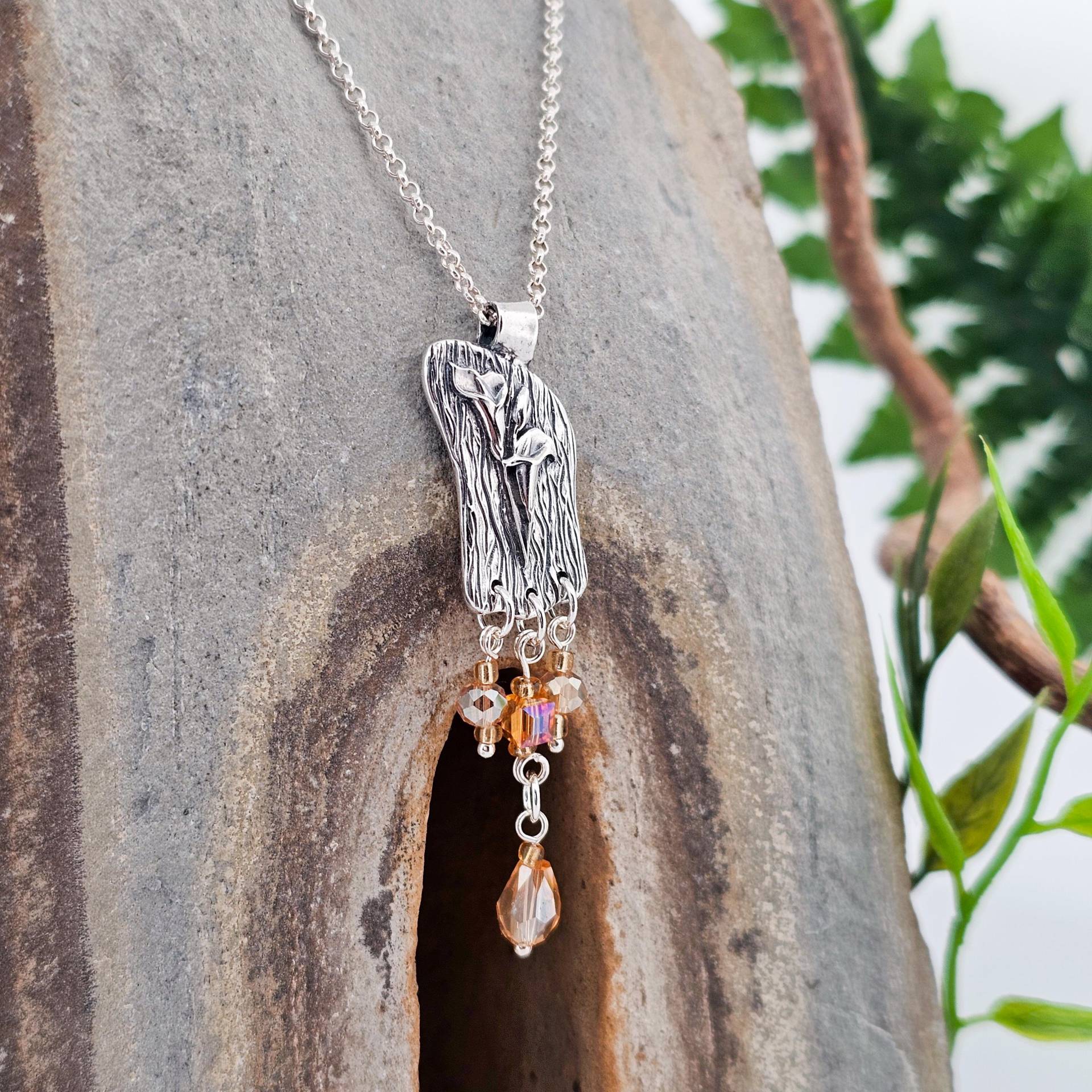 Blumen Anhänger, Handgefertigt Aus Sterling Silber, Einzelstück, Frühling, Sommer, Blume, Blüte Blumen Anhänger, Handgefertigt Aus Sterling Silber, Einzelstück, Frühling, Sommer, Blume, Blüte von WhisperOfWildflowers