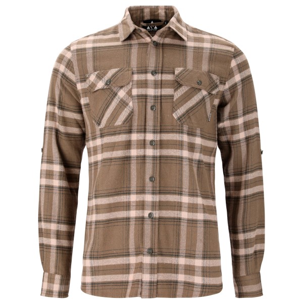 Whistler - Jamba Flannel Shirt - Hemd Gr M braun von Whistler