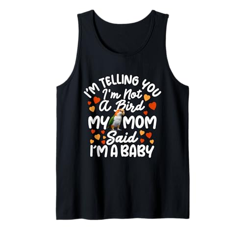 Weißbauch-Caique Lover A Baby Mom Weißbauch-Caique Tank Top Weißbauch-Caique Lover A Baby Mom Weißbauch-Caique Tank Top von White Bellied Caique Clothing For Birdkeeper