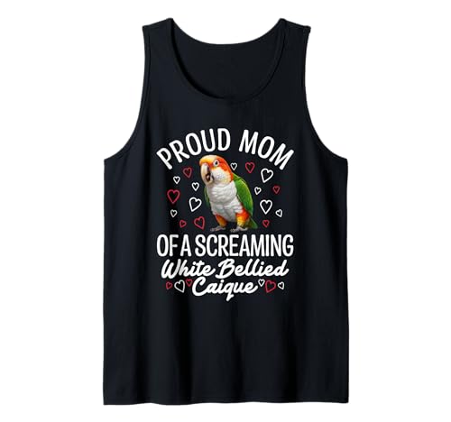 Weißbauch-Caique Mama Proud Mom Weißbauch-Caique Tank Top Weißbauch-Caique Mama Proud Mom Weißbauch-Caique Tank Top von White Bellied Caique Clothing For Birdkeeper