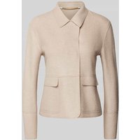 WHITE LABEL Blazer aus Wolle mit Pattentaschen in Beige, Größe 48 von WHITE LABEL