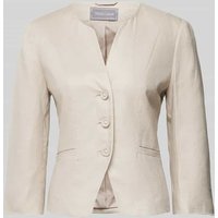 WHITE LABEL Blazer mit Knopfleiste in Sand, Größe 50 von WHITE LABEL