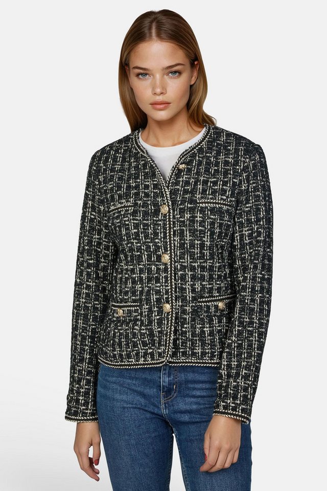 White Label Blouson (1-St) mit Zierband und Schmuckknöpfen aus Metall von White Label