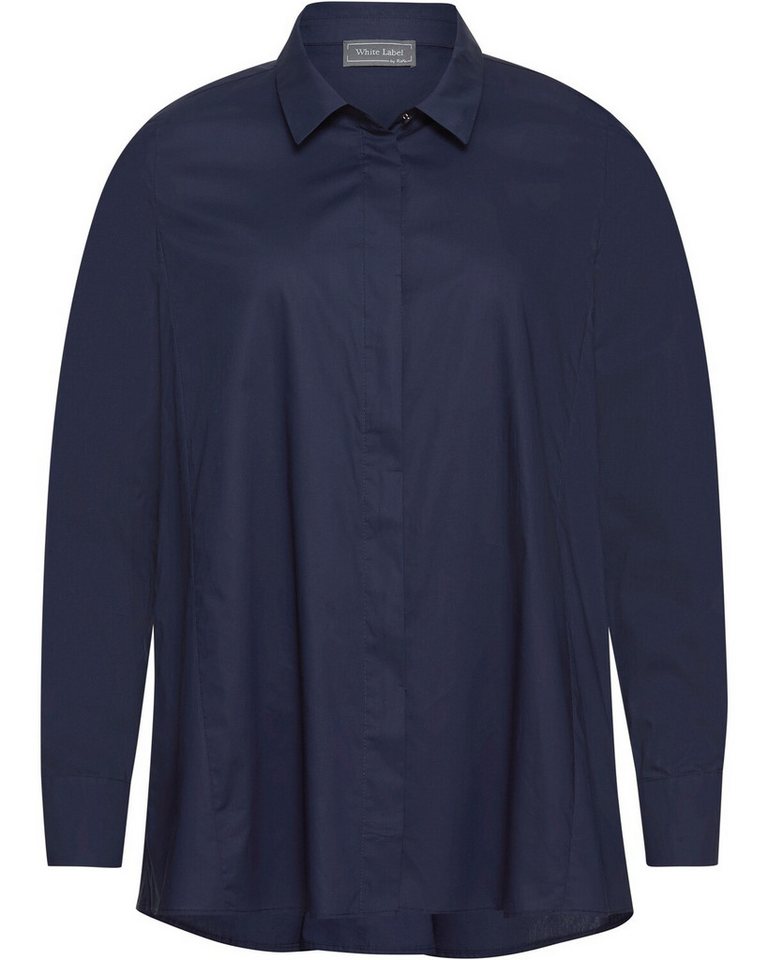 White Label Hemdbluse Hemdbluse mit Kellerfalte von White Label