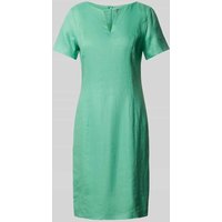 WHITE LABEL Knielanges Kleid mit V-Ausschnitt in Mint, Größe 44 von WHITE LABEL