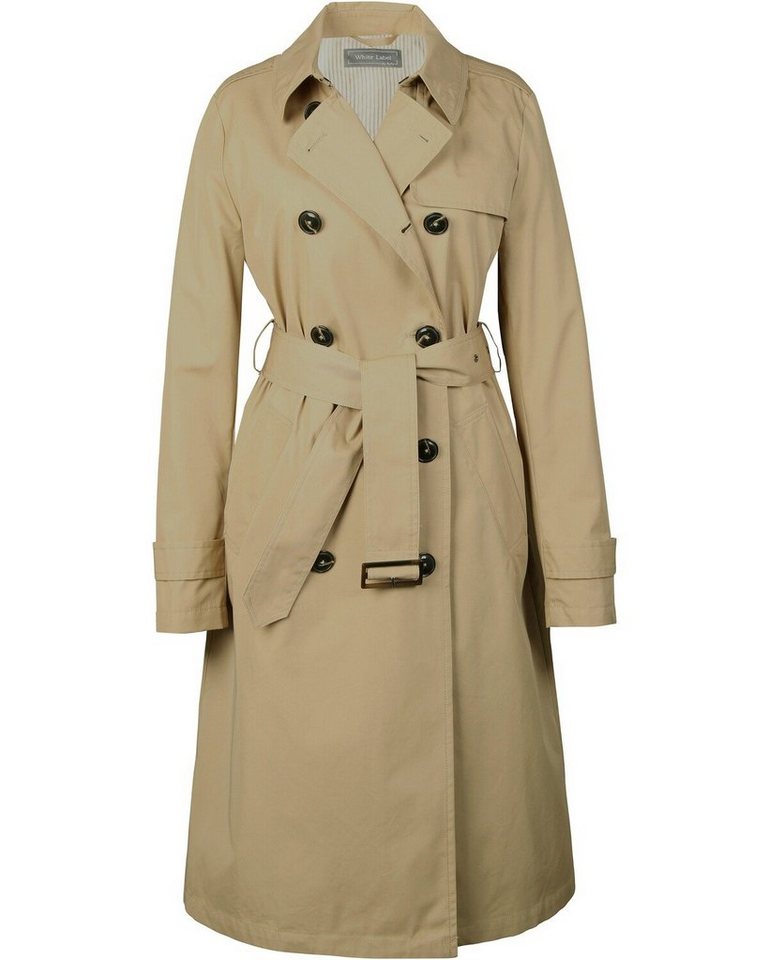 White Label Langmantel Trenchcoat von White Label