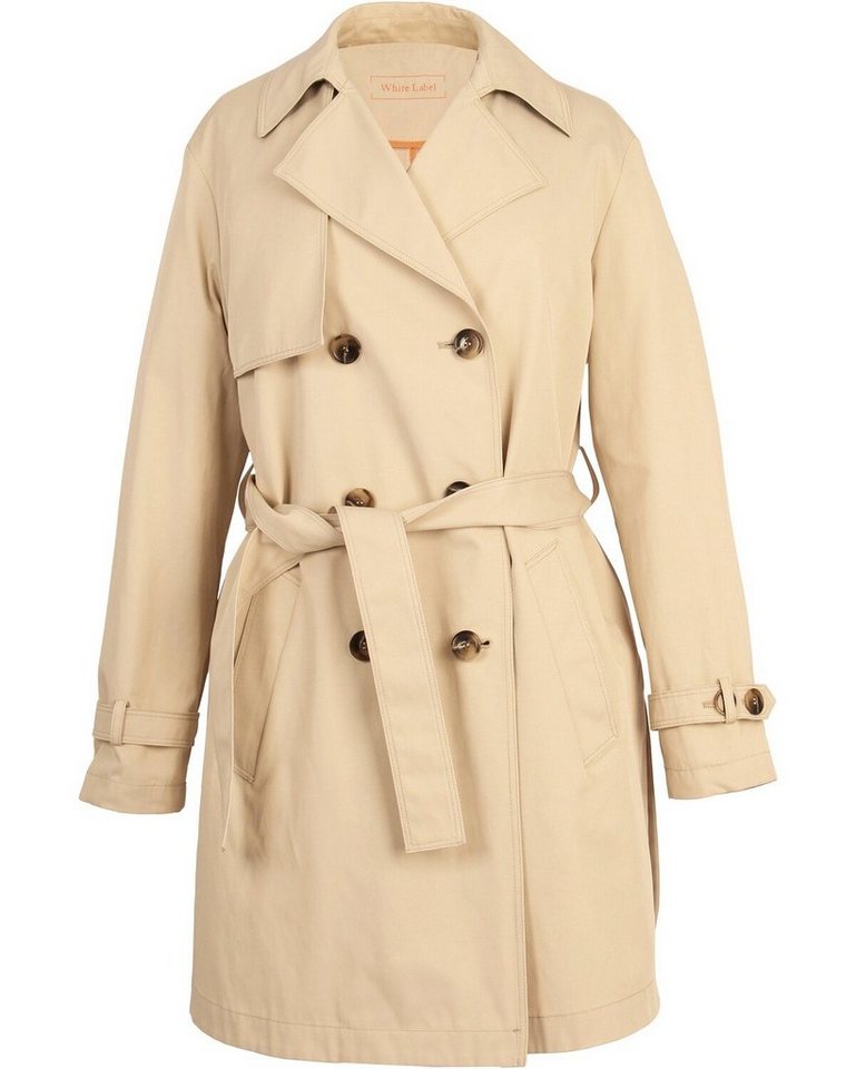 White Label Langmantel Trenchcoat von White Label