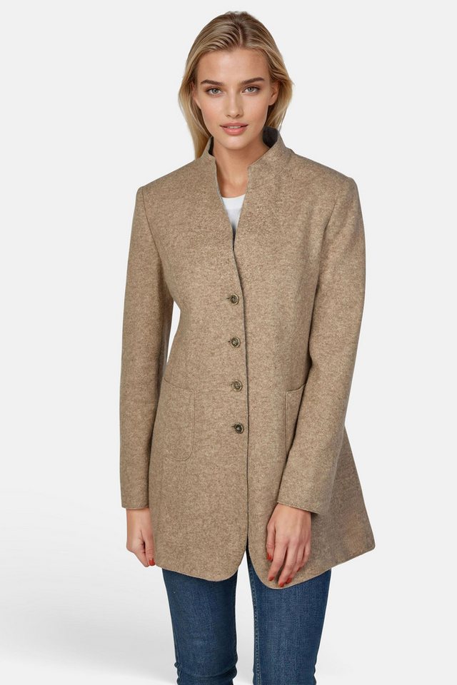 White Label Longblazer mit Stehkragen von White Label