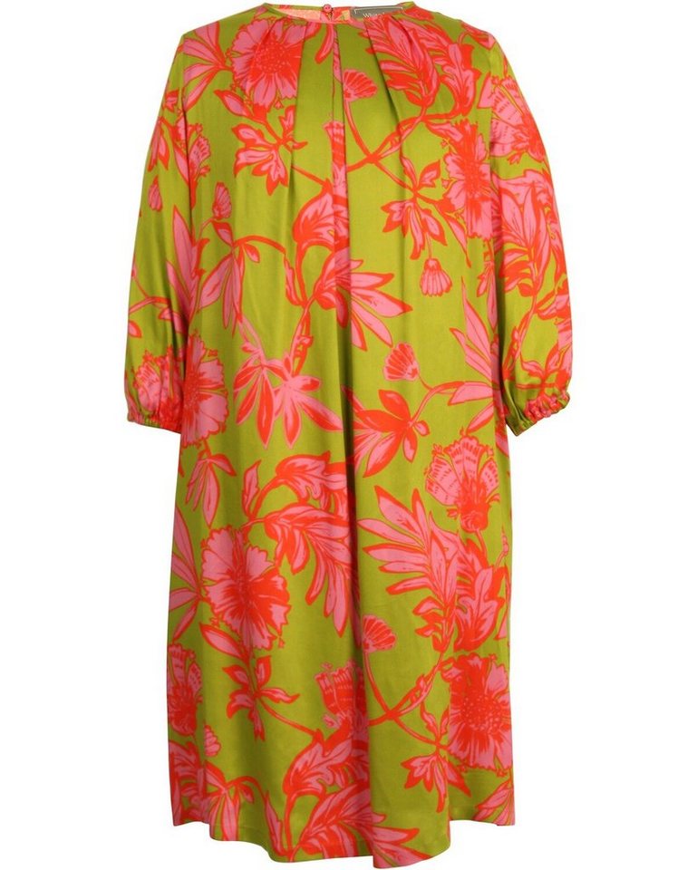 White Label Midikleid 3/4-Arm-Kleid mit Allover-Blumenmuster von White Label