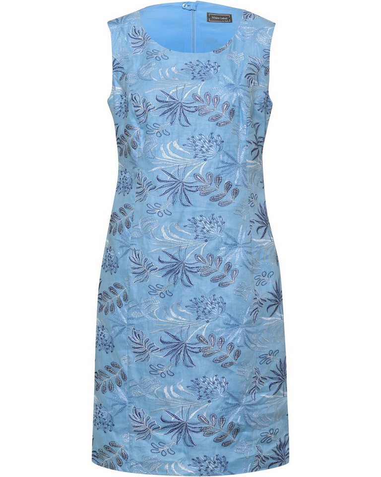 White Label Midikleid Besticktes Leinenkleid von White Label