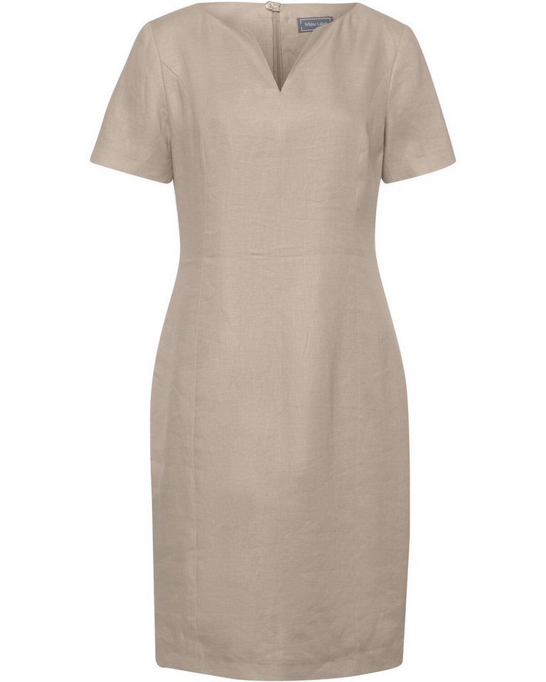 White Label Midikleid Halbarm-Leinenkleid von White Label