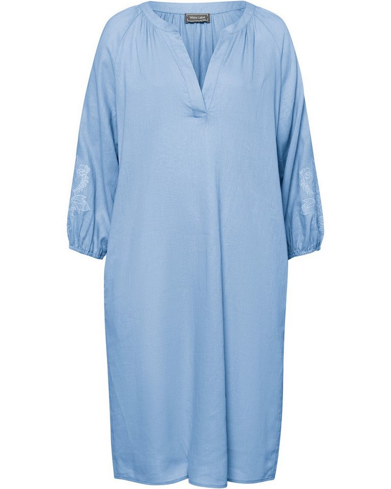White Label Midikleid Kleid mit Ärmelstick von White Label