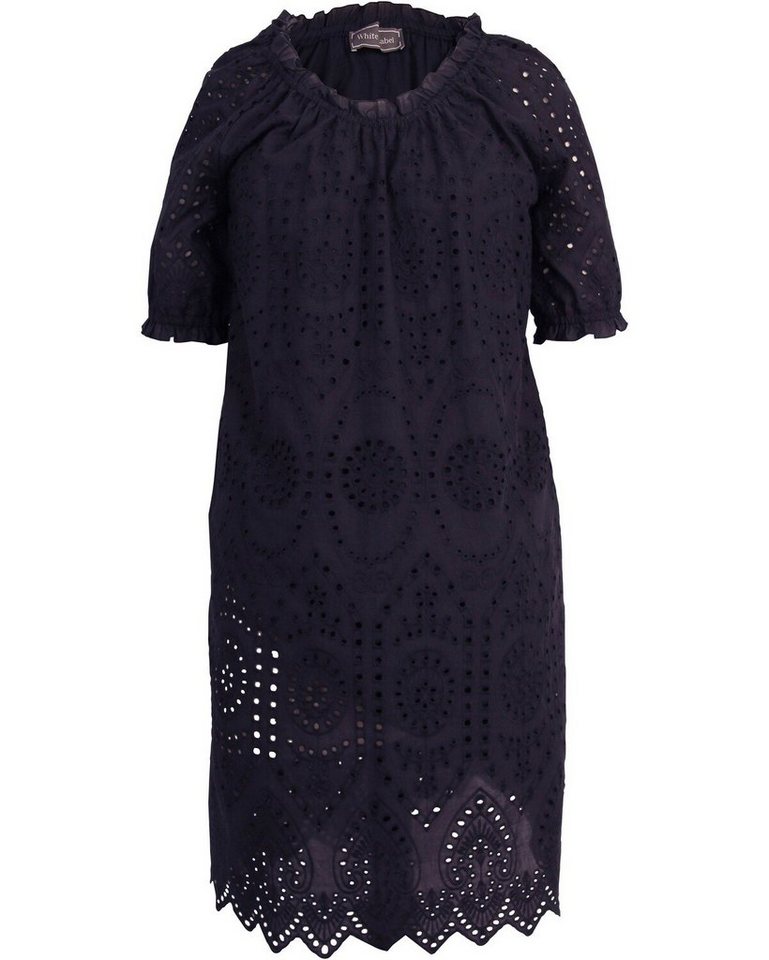 White Label Midikleid Kleid mit Madeira-Spitze von White Label