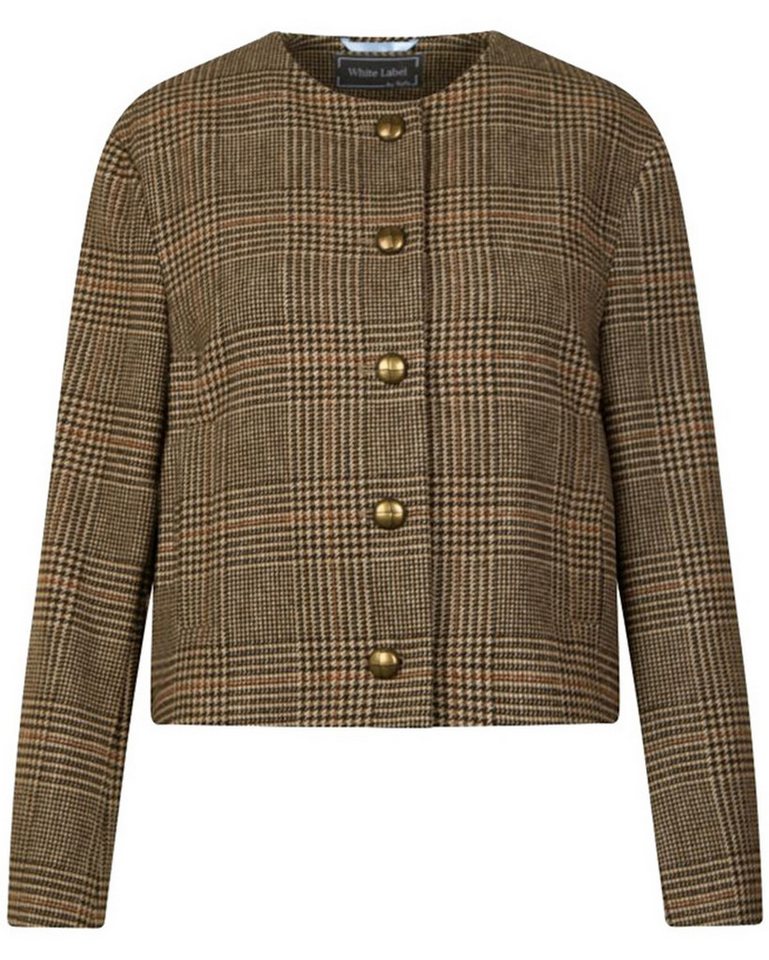 White Label Outdoorjacke Glencheck-Jacke von White Label