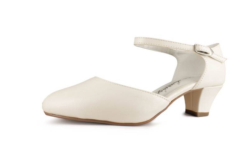 White Lady 850 weite Leder Brautschuhe Slingpumps von White Lady