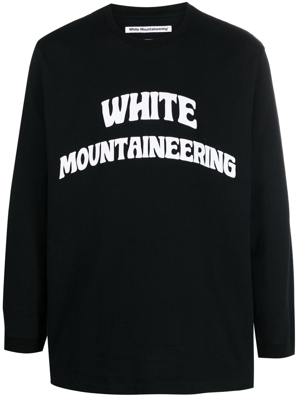 White Mountaineering Sweatshirt mit Logo-Print - Schwarz von White Mountaineering