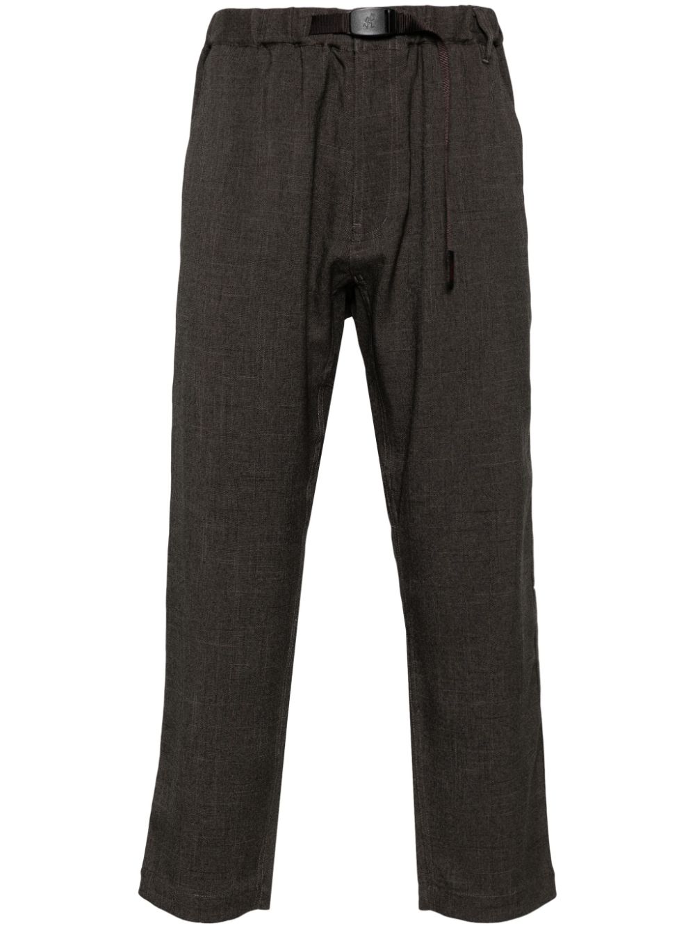 White Mountaineering x Gramicci melierte Tapered-Hose - Braun von White Mountaineering