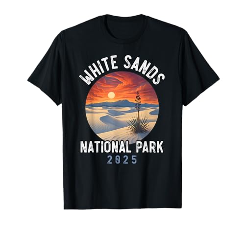 White Sands National Park Wandern Souvenir Männer Frauen 2025 T-Shirt White Sands National Park Wandern Souvenir Männer Frauen 2025 T-Shirt von White Sands National Park Souvenir Gifts CO.