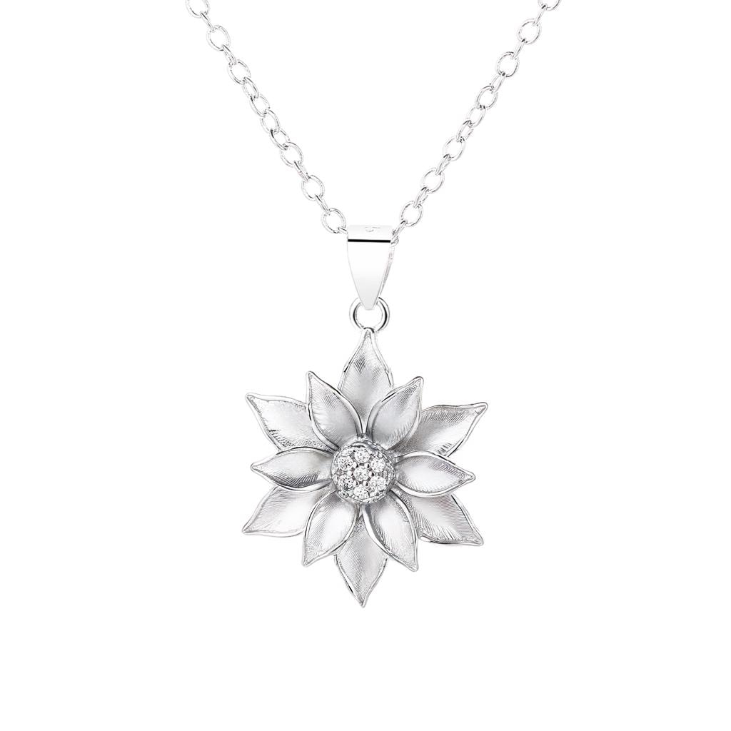 Edelweiß Mayflower Anhänger in 925 Silber Edelweiß Mayflower Anhänger in 925 Silber von WhiteAlpina