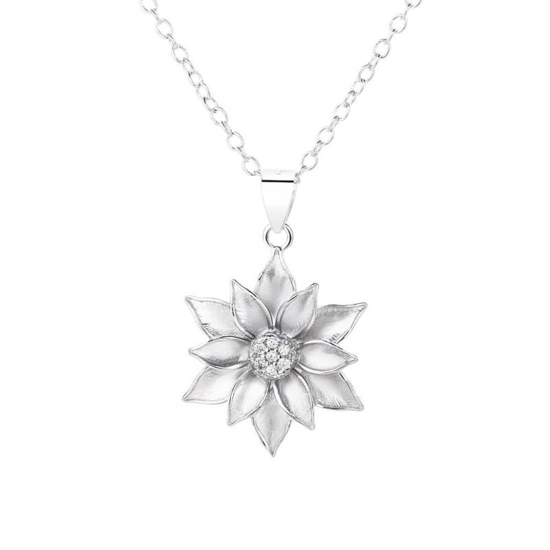 Edelweiß Mayflower Anhänger in 925 Silber Edelweiß Mayflower Anhänger in 925 Silber von WhiteAlpina