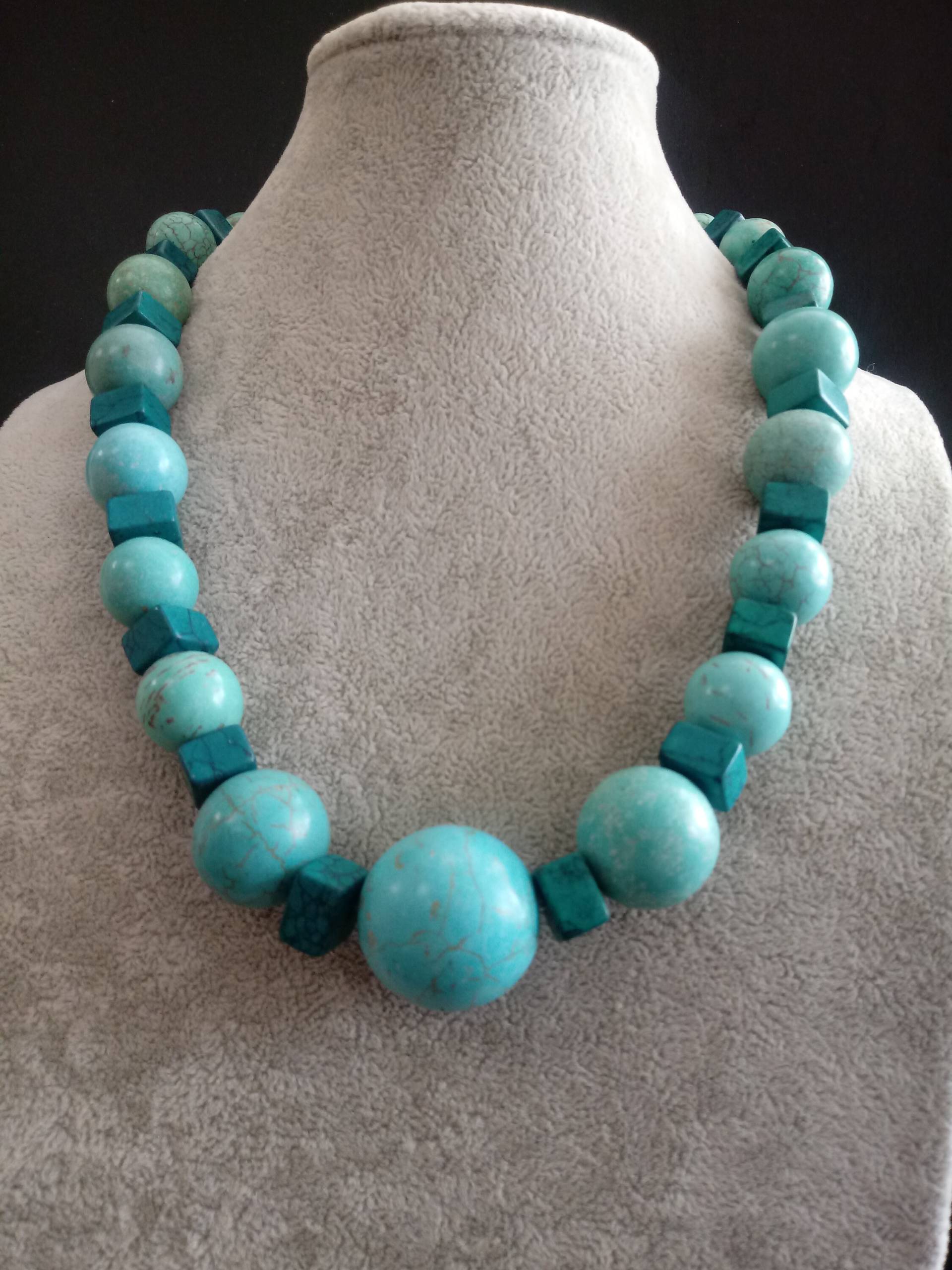 Damen Türkis Halskette Damen Türkis Halskette von WhiteDragonJewelers