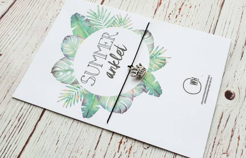 Krone Fußkettchen Silber Boho Strand Fußkettchen von WhiteHandDesigns