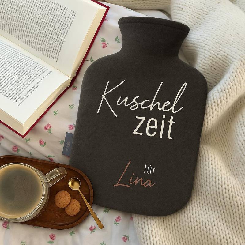 Kuschelzeit Für Dich - Personalisierte Wärmflasche Mit Namen | Weihnachtsgeschenk Kuschelzeit Für Dich - Personalisierte Wärmflasche Mit Namen | Weihnachtsgeschenk von WhitePresent