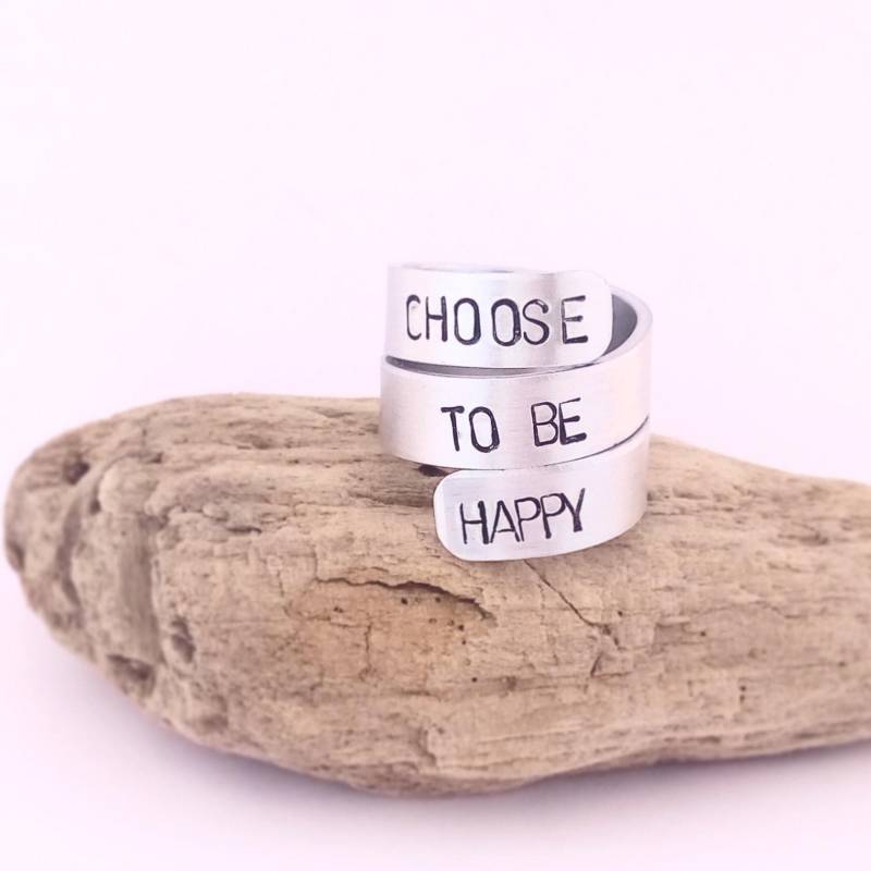 Dreifache Spirale Band Ring, Handbedruckt Eingbare Spiralring, Ring Mit Namen, Neue Mama Geschenk, Kindernamen Dreifache Spirale Band Ring, Handbedruckt Eingbare Spiralring, Ring Mit Namen, Neue Mama Geschenk, Kindernamen von WhiteTreeShop