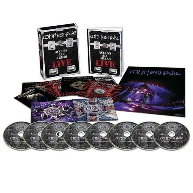Access All Areas: LIVE von Whitesnake - 8-CD (Box, Limited Edition) von Whitesnake
