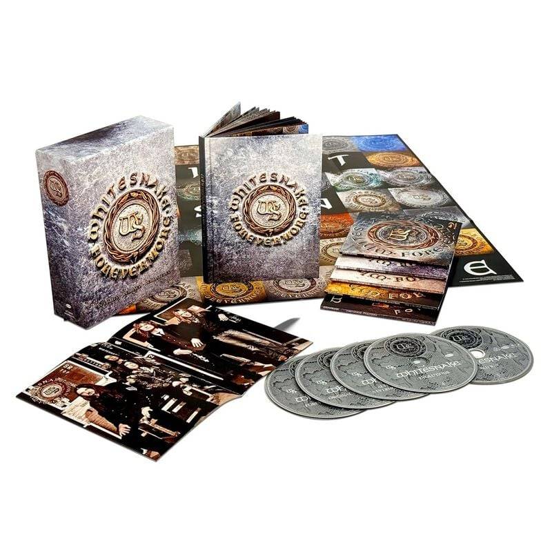 Forevermore (2025 Remix) von Whitesnake - 4-CD & Blu-ray (Boxset, Deluxe Edition, Limited Edition) von Whitesnake
