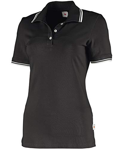 Whitewear Damen Polo-Shirt Piqué Mila Teampolo T-Shirt Praxis Arbeits-Kleidung Gr. L anthrazit von Whitewear