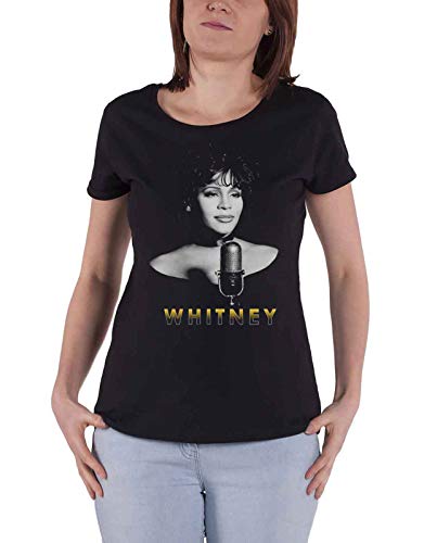 Whitney Houston Ladies T Shirt Schwarz and Weiß Photo offiziell Damen Skinny Fit M Whitney Houston Ladies T Shirt Schwarz and Weiß Photo offiziell Damen Skinny Fit M von Whitney Houston Ladies