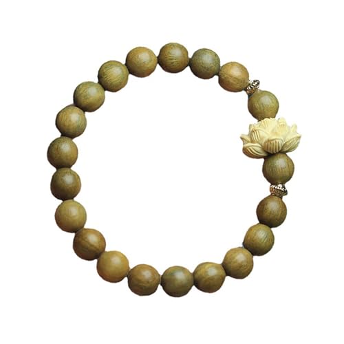 Anspruchsvoller nationaler Holzschmuck mit Perlen für Frauen mit einem Hauch von nationalen Stilen, handgefertigter Holzschmuck, Einheitsgröße, Wie beschrieben von Whltzf