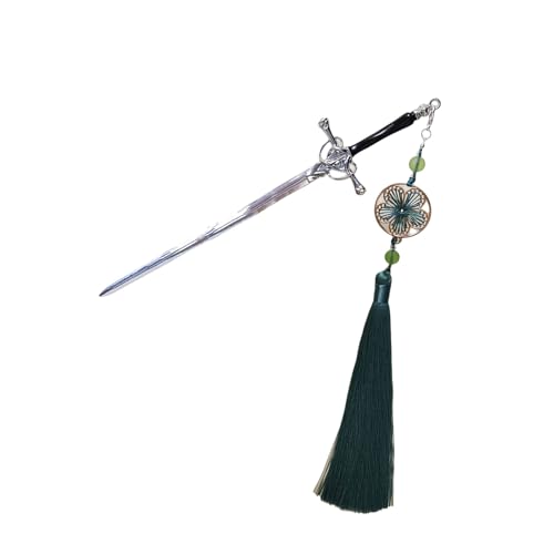 Whltzf Coole Schwerter Thema Haarteil Schwerter Haarnadel Bequeme Legierung Textur Haare Decors Quasten Haarclip Geeignet Für Tägliche Wear Schwerter Lesezeichen von Whltzf