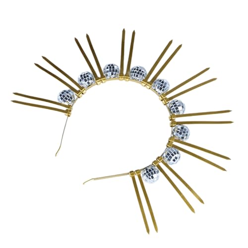 Disco-Stirnband, funkelnd, für Damen, schimmerndes Haarband für Party-Liebhaber, Haar-Accessoire für Mädchen und Studenten, Hochzeits-Stirnband Disco-Stirnband, funkelnd, für Damen, schimmerndes Haarband für Party-Liebhaber, Haar-Accessoire für Mädchen und Studenten, Hochzeits-Stirnband von Whltzf