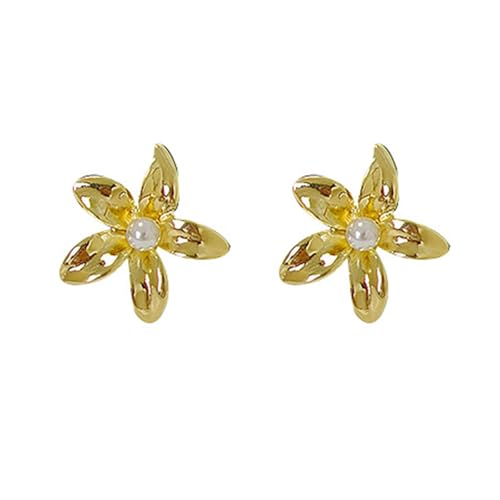 Elegante Blumen-Ohrringe für trendige Frauen, Perlen, Blütenblätter, Vintage-Stil, Blumenschmuck, Accessoire, täglicher Gebrauch, Vintage-Ohrstecker Elegante Blumen-Ohrringe für trendige Frauen, Perlen, Blütenblätter, Vintage-Stil, Blumenschmuck, Accessoire, täglicher Gebrauch, Vintage-Ohrstecker von Whltzf