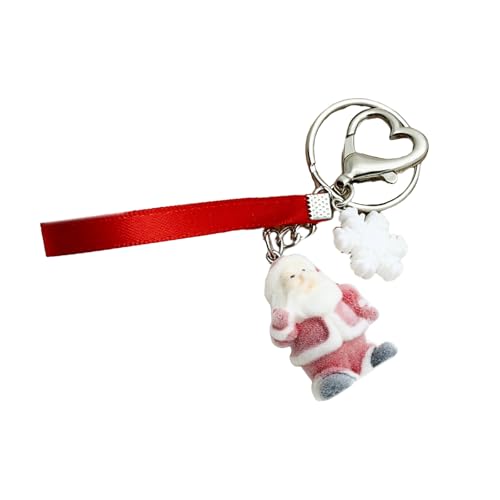 Festival Snowman Keyring Schmücken Stilvolle Schneemann Schlüsselanhänger Weiche Ströschung Weihnachtsdekoration Für Alle Altersgruppen Sammlerschlüsselkette von Whltzf
