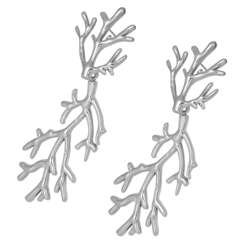 Mode Statement Ohrringe Baumzweig Designs Schmuckzubehör Für Straßenaufführungen Und Trendy Looks Edelstahlschmuck von Whltzf