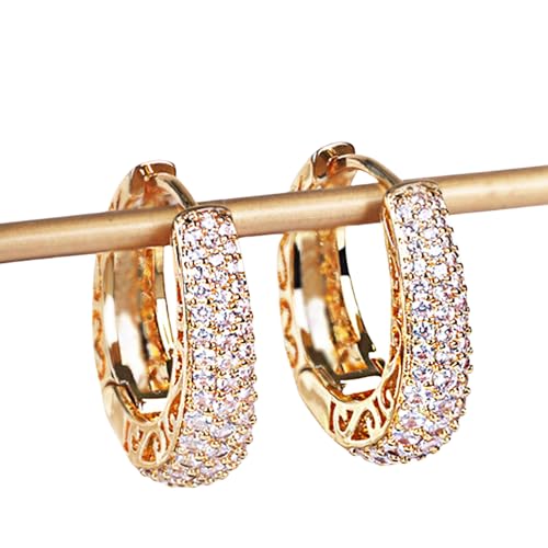 Modische hohle Kreise, Creolen, handgefertigt, baumelnde Ohrringe für Frauen, Party-Accessoire, stilvolle Ohrdekoration, Damenschmuck Modische hohle Kreise, Creolen, handgefertigt, baumelnde Ohrringe für Frauen, Party-Accessoire, stilvolle Ohrdekoration, Damenschmuck von Whltzf