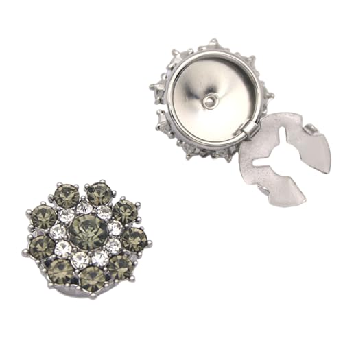 Raffinierte Kleidungsmanschettenlinks Funkelnde Multi Ton Glas Design Komfortable Daily Wear Solution Business Meeting Manschettenknöpfe von Whltzf