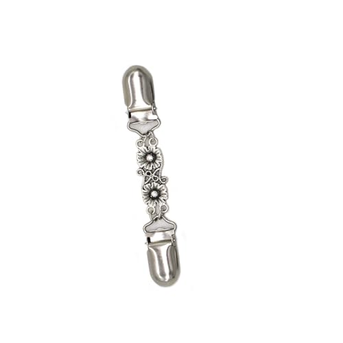Stabile Metalllegierung Pullover-Clip mit stilvollen Strasssteinen, Set mit 4 Designs für moderne Frauen, die Eleganz in jedem Outfit, Business-Meeting-Schmuck verschönern von Whltzf